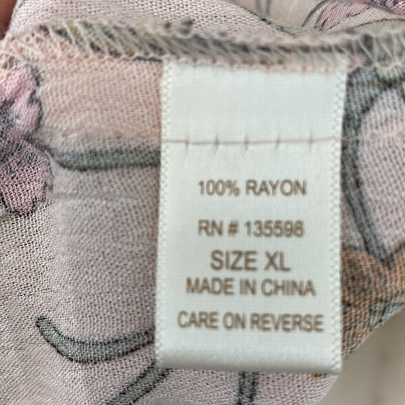 3rd MALT Maxi Floral Duster Cover Up - Picture 5 of 7